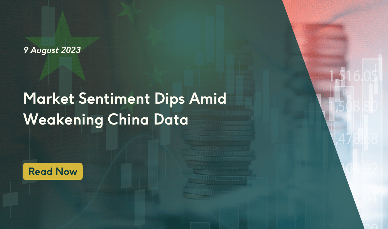 Market Sentiment Dips Amid Weakening China Data