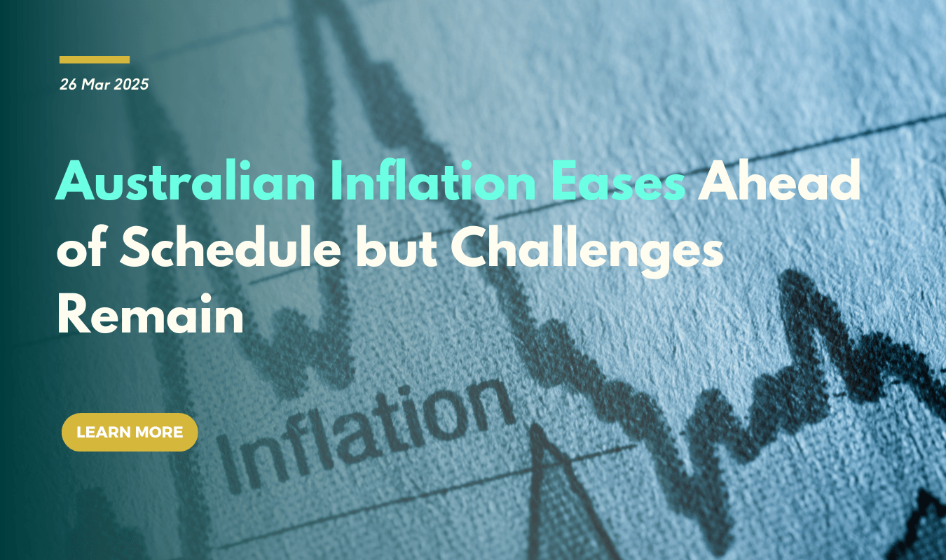 Australian Inflation Eases Ahead of Schedule but Challenges Remain