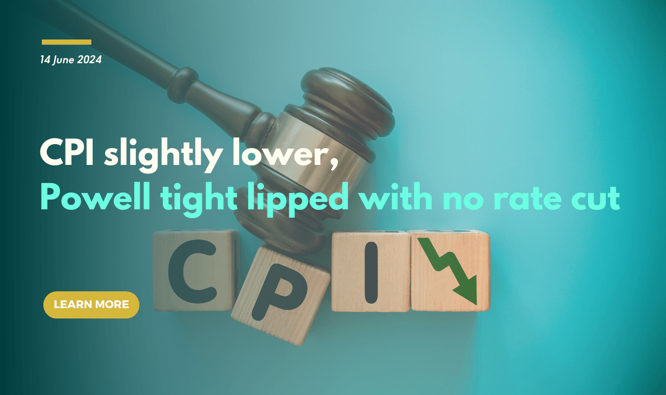 CPI slightly lower, Powell tight lipped with no rate cut